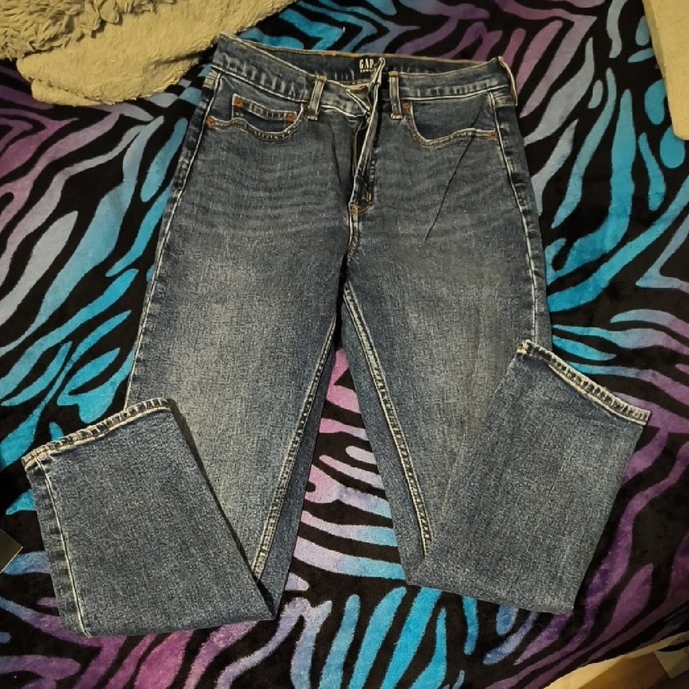GAP | Women's Straight Leg Blue Jeans